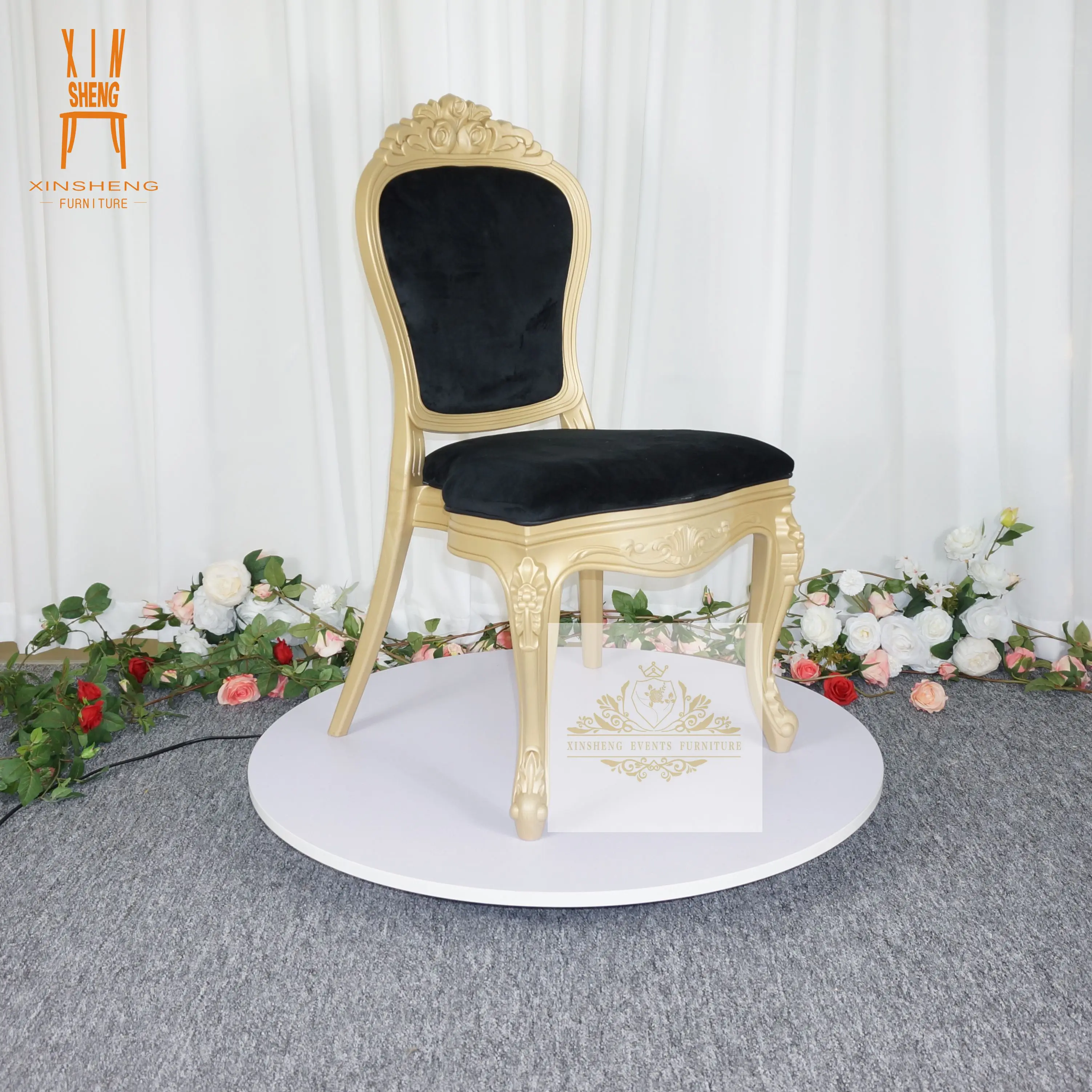 New style wedding banquet event high-quality wholesale PP Louis French chairs
