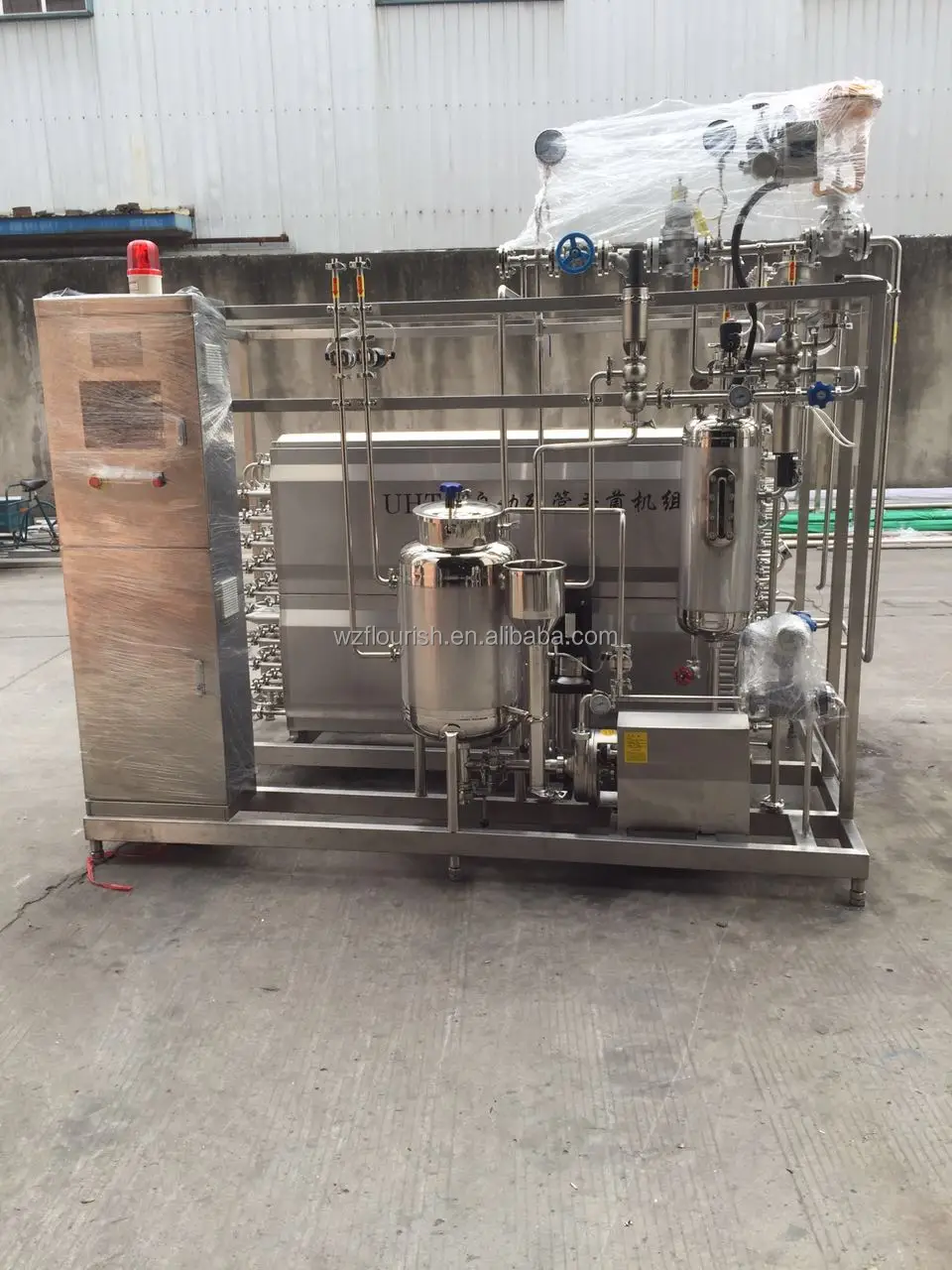 Fully Automatic Tubular UHT Milk Pasteurizer/Sterilizer
