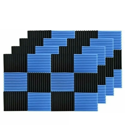 Polyester acoustic foam panels soundproof wall panel