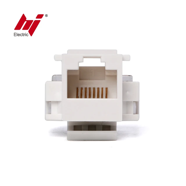  Модульный разъем RJ45 Keystone Jack Ethernet Cat 5e вставной сетевой