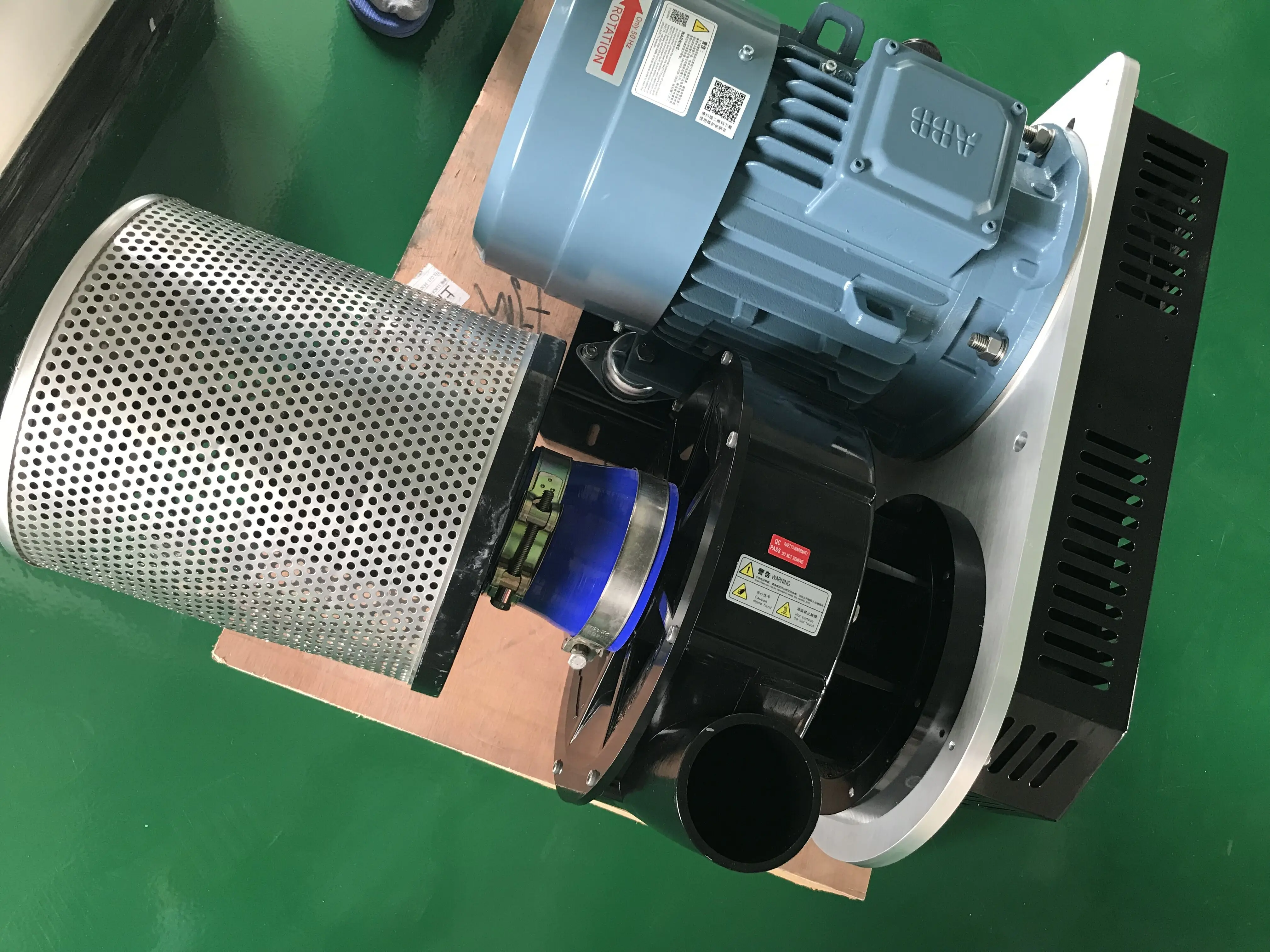 Промышленный Ременный привод центробежный воздуходувка высокого давления с большим воздушным потоком для системы сушки