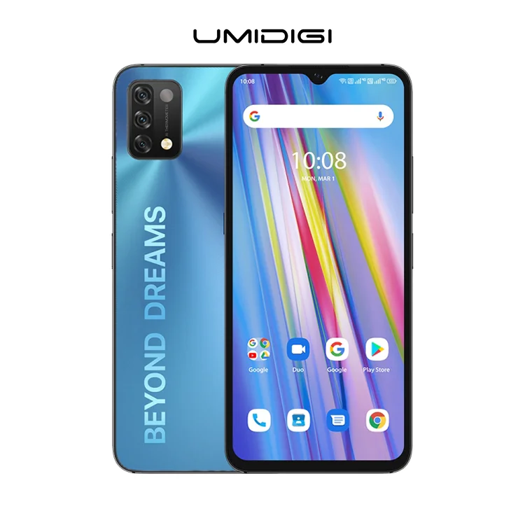 UMIDIGI A11 128 ГБ тройной камеры заднего вида 6,53 дюймов Android 11 Mediatek Helio G25 Octa Core 4G смартфон с сертификатом CE
