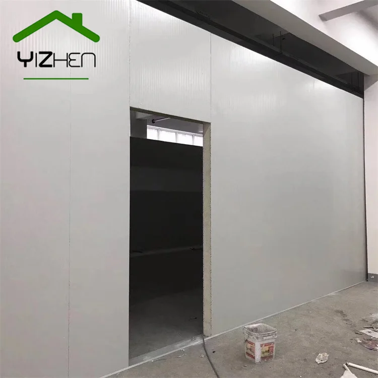 
lightweight insulated sandwich wall panel with rigid polyurethane foam for prefab house 