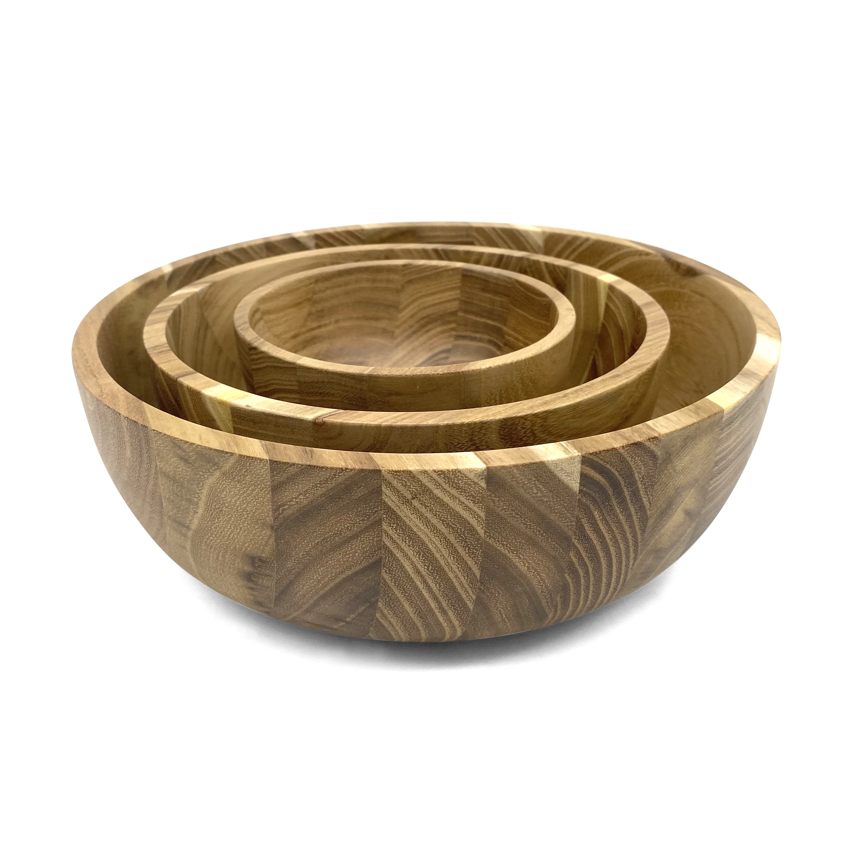 Hot Selling Wood Mini Bowl Home Kitchen Dinnerware Tabletop Wooden Food Soup Bowl Salad Dish Made of Wood
