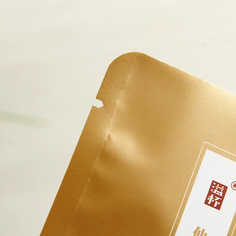 Custom printed scented tea dried fruit small packaging bag tea small bubble bag 3.5 Mylar small packaging bag