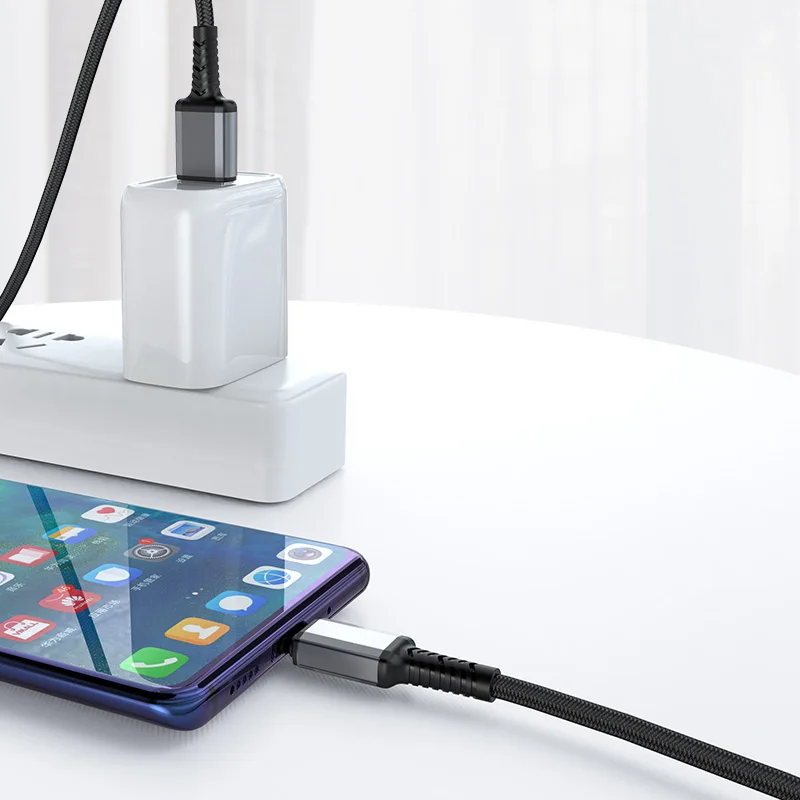 OEM service provider high quality cable usb braided usb cable logo