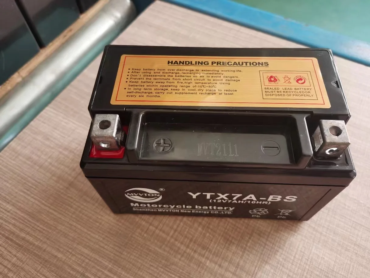 High Quality Lithium Ion  YTX7A-BS Battery 12v 7ah/10HR Lifepo4 Battery for Motorcycle Solar Controller Toy Car