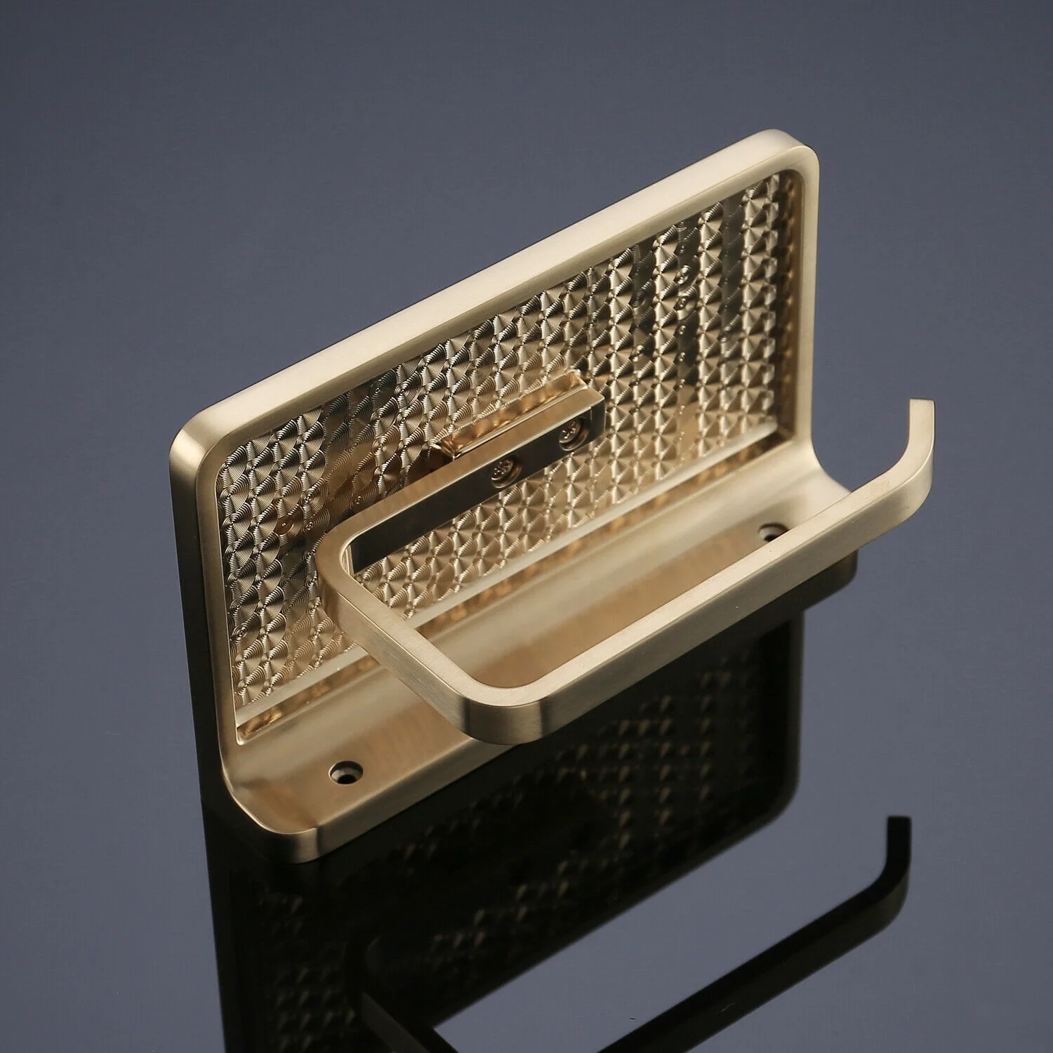 Wholesale Chrome Plate Metal Wire Toilet Roll Tissue Paper Storage Holder