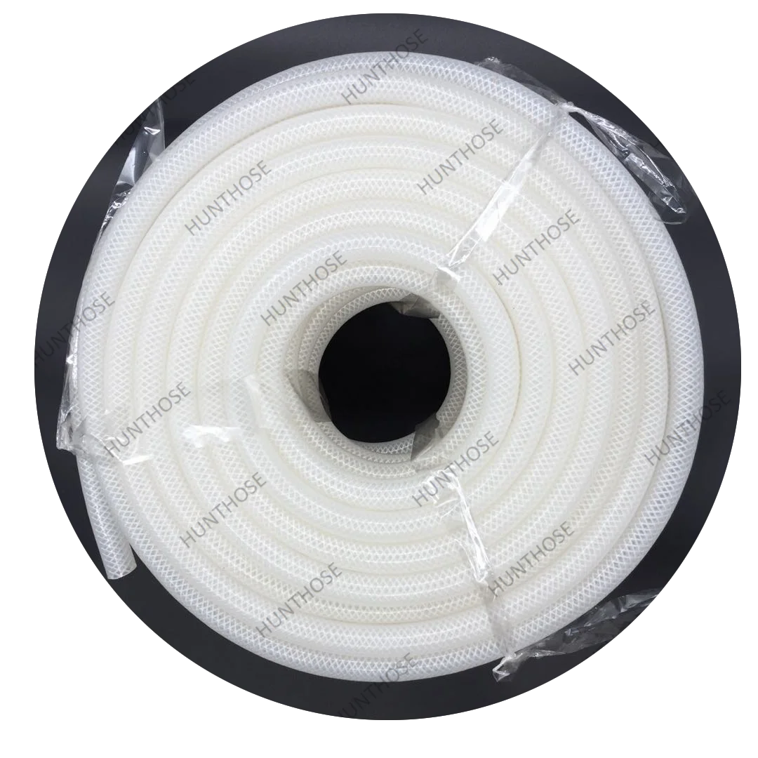 Food Grade Fiber Braided Plastic Reinforced Pvc Hose/Pvc Nylon Braided Hose