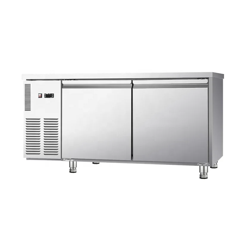 Stainless SteelAir Cooling Vertical Fridge Large Capacity Industrial Commercial Refrigerator Big Freezer