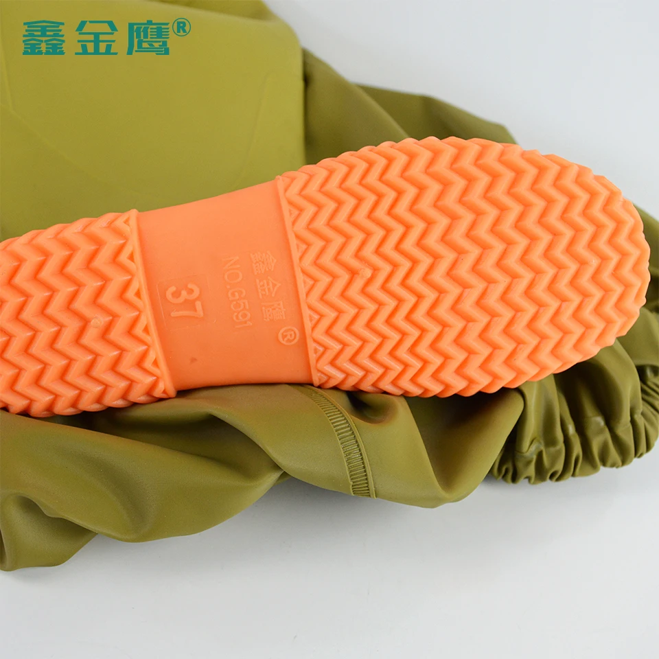 Yellow Fishing Waist Waders for Men with Boots 100% Waterproof Breathable Fishing Wader Four Seasons Shenying Working B1518Y