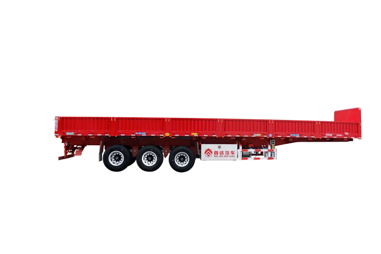 World Class Quality Hydraulic Tipping Trailer, Semi-Trailer Dump Truck, Side Tipper Dump Trailer For Sale
