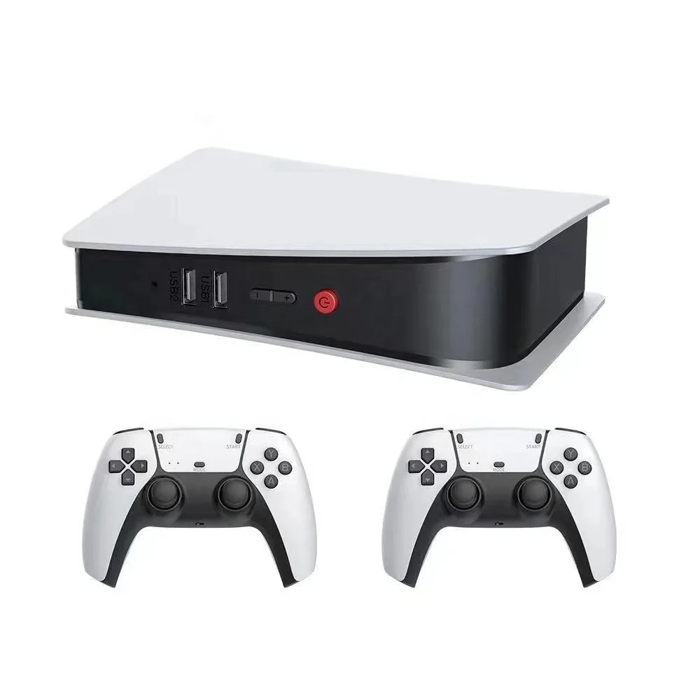 4K HD TV Video Game Consoles Gaming Console 2.4G Wireless Controller Retro Classic Arcade Game Station M5 15000+ games for ps5