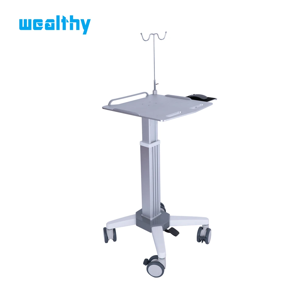 MA- Hospital Medical Mobile Adjustable Height ECG meidcal Cart Patient mobile trolley