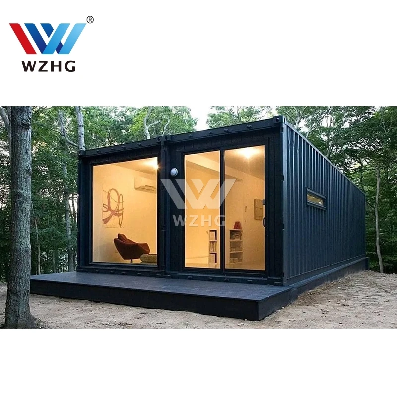 Fast Food Restaurants Hemp Processing Assemble Luxury Hair Salon One Trip Shipping Container Bar