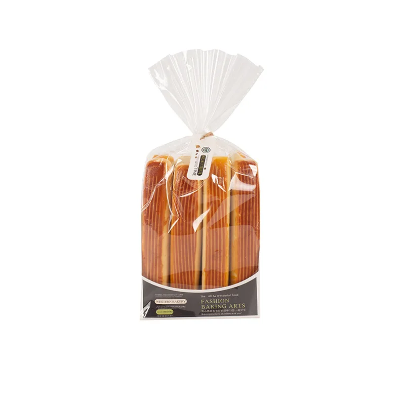 Изготовленный на заказ логотип печать Снежинка хрустящее печенье торт багет упаковка для хлеба мешок OPP тосты хлебные пакеты