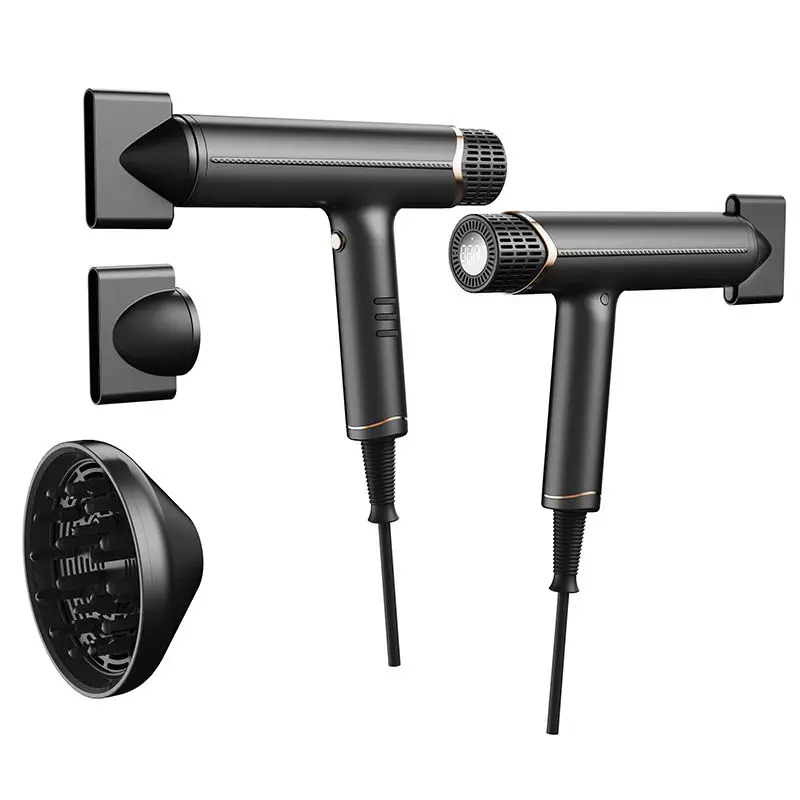 Professional 1200W Hair Blow Dryer 110000RPM High-Speed Low Noise with 50 Million Negative Ions for Household Drying Styling