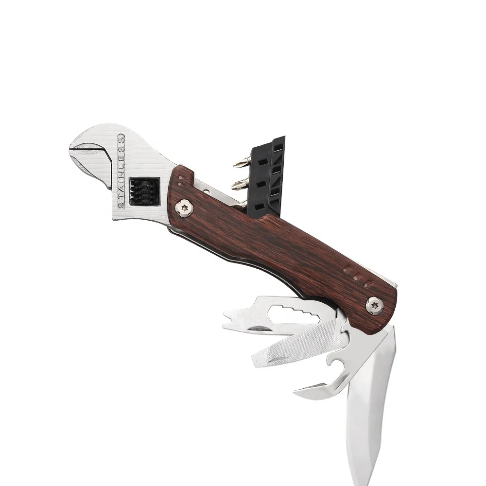 DIY hand tool lightweight adjustable flat spanner multi ratchet wrench