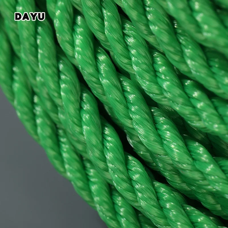 Stable performance plastic rope twine for bundling packaging