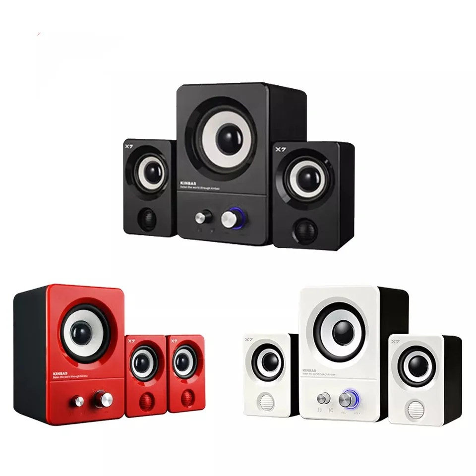 Factory stock Desktop Computer 2.1 Channels Multimedia Speaker Sound Composition Notebook Mini USB 2.1 Speaker