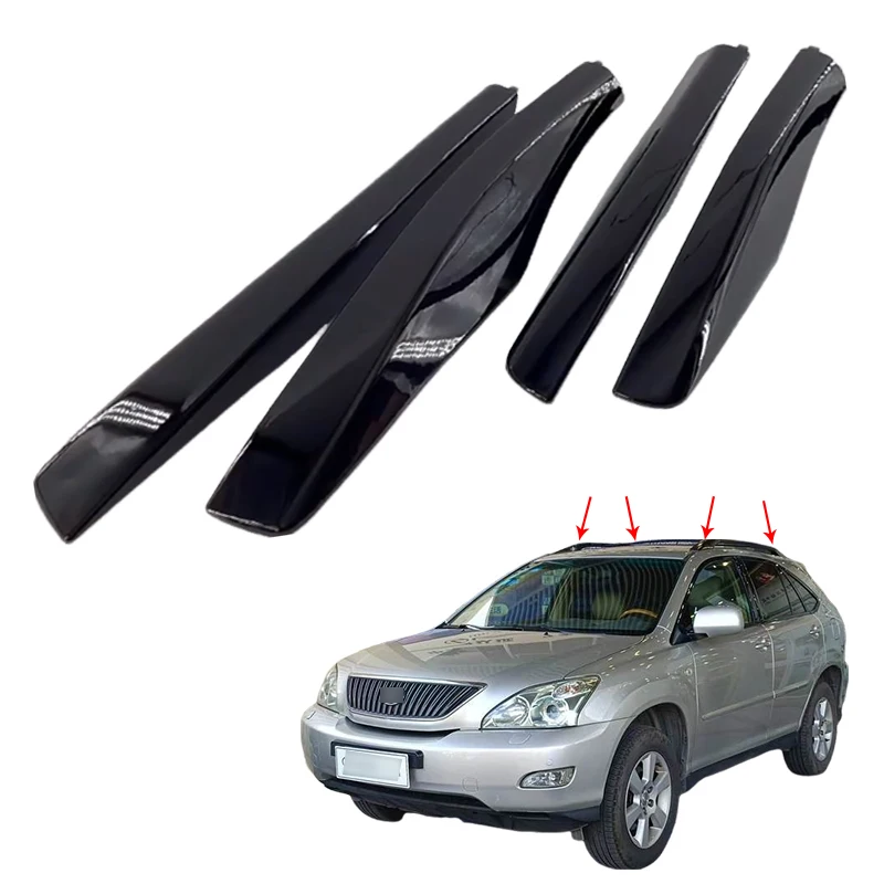 car top roof rack cover Roof Rails Side Cover protector For Toyota Lexus RX300 RX330 RX350 RX400 2003-2007