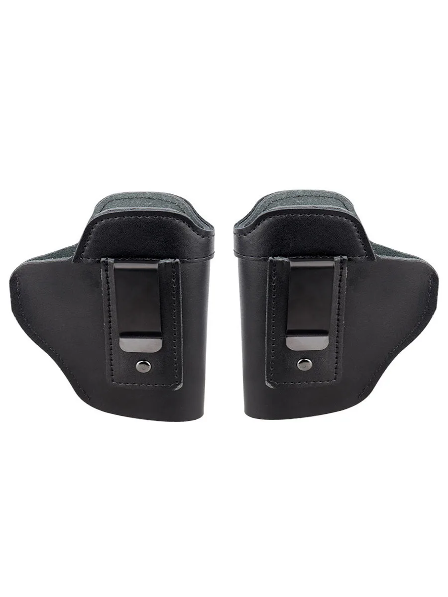 Hot sale outdoor leather case easy to carry hidden leather personal protection hidden leather holster