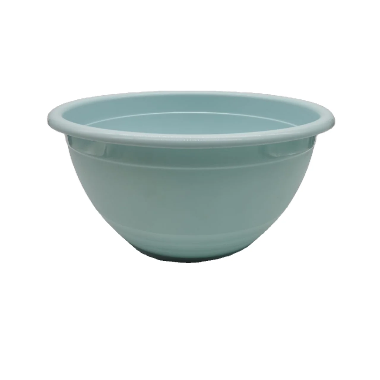 Large capacity salad mixing plastic bowl Large bowl fruit tray Kitchen and bathroom multi-functional reuse