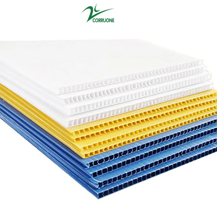 Promotional various durable using high quality PP corrugated plastic sheet hollow Conducting pp board