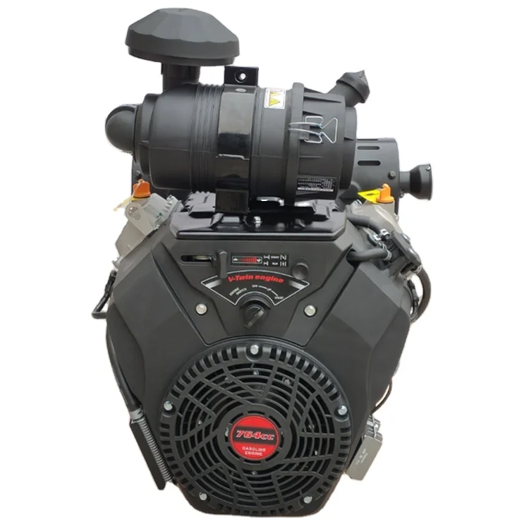 Air Cooled Horizontal 764CC V Twin Engine LC2V80FD Gasoline Engine Keyway Shaft Diameter 28.575mm Machinery Engine