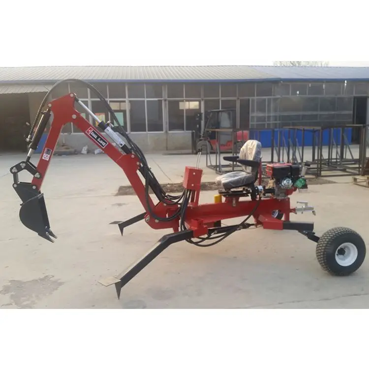 Китай лучшая сельскохозяйственная техника индивидуальные Atv Towable экскаватор мини погрузчик 15hp двигатель мощность с