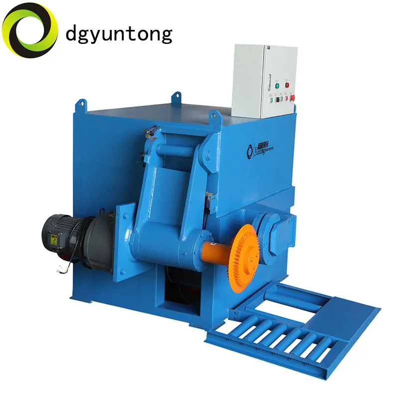 high efficiency waste  tire recycling machine cutting block Machinery