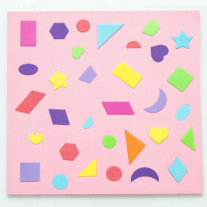 Детский мягкий пазл из ЭВА, 26 букв, 36 слов