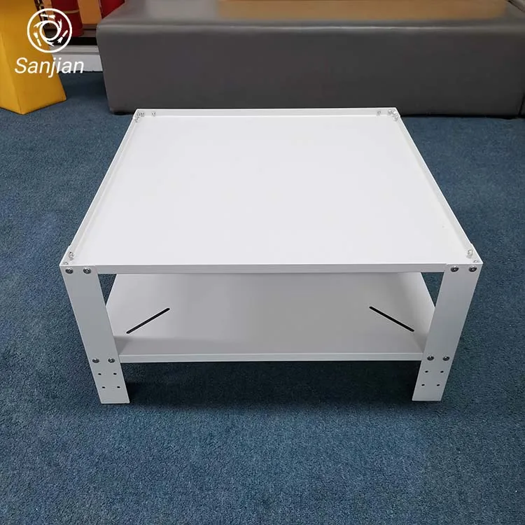 Metal Bracket Steel Custom Black Coat Painting Washing Machine Base Frame