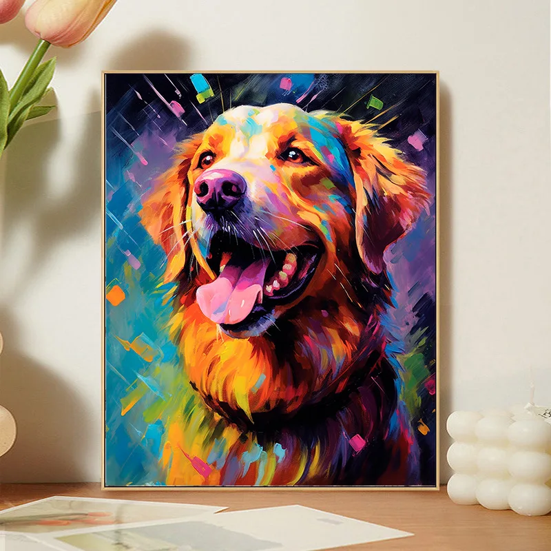 Creative Wall Art Home Decor Adults Kids Coloring Drawing On Canvas Handpainted Oil Decorative Paintings Diy Painting By Numbers