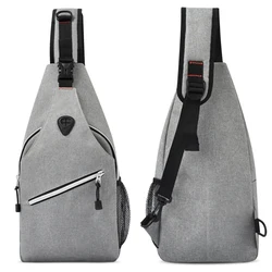 Мужская сумка-слинг с ультрафиолетовым светом, водонепроницаемая нагрудная Сумочка через плечо с УФ-стерилизатором, слинг-рюкзак для мужчин