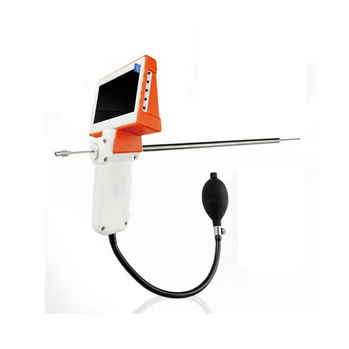 Digital visual endoscope insemination gun for cattle cow equine artificial endoscope sperm device
