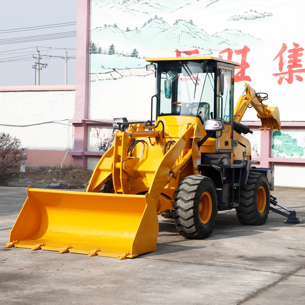 front end loader with back hoe mini 4x4 wheel loader with backhoe heavy equipment telescopische backhoe loader with price