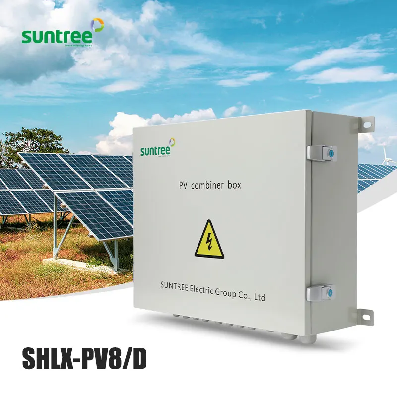 china sale industrial electrical power pv metal combiner box monitoring device 8 string