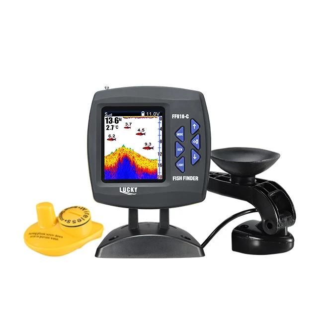 Счастливая лодки для доставки прикорма и оснастки fish finder FF918CDS-WT точечно-матричный дисплей с беспроводной датчик двойного назначения рыбоискатель РЫБАЛКА equ