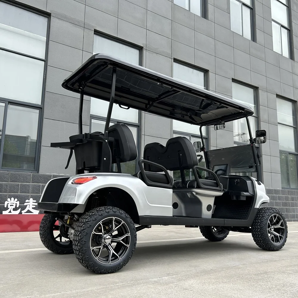 OEM Processing 2 4 6 мест тележка для осмотра достопримечательностей клубный автомобиль 72 В литиевая батарея CE сертифицированная электрическая гольфа