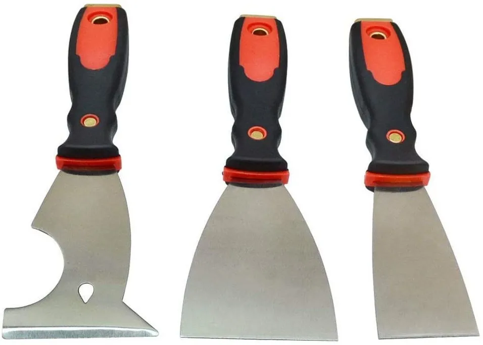 Convenient hand tools 1'-6' scrapers putty knife