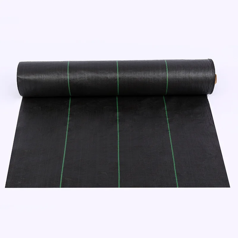 Wholesale Garden weed mat agricultural Black anti weed mat Thermal Insulation Breathable landscape fabric weed barrier