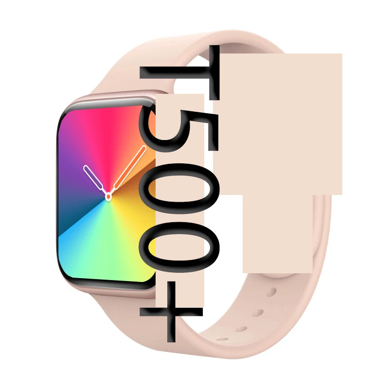 Full Touch Screen Call Waterproof Heart Rate T500 Smart Watch For Android For Ios
