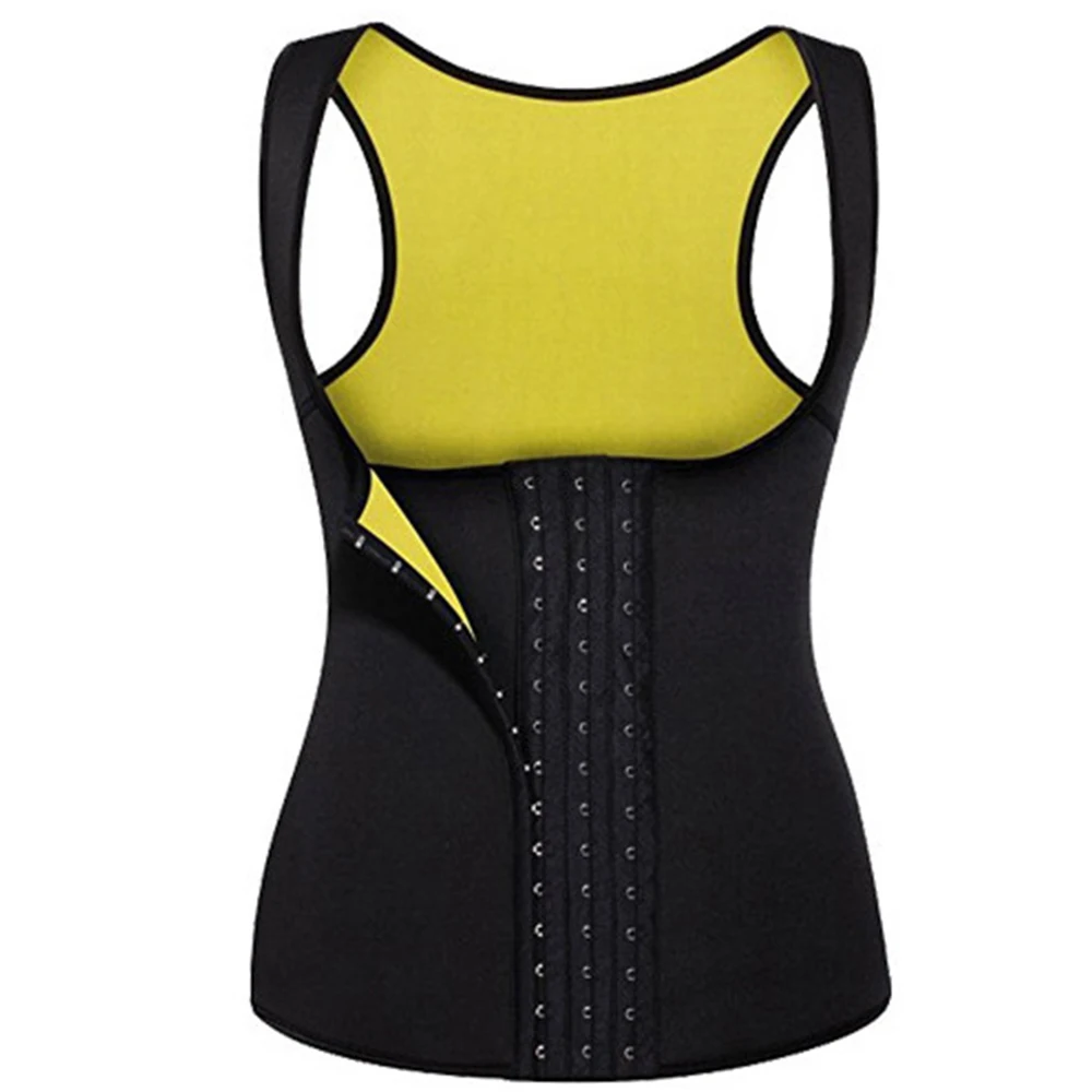 
tummy control shapeware compression neoprene waist training sauna vest for women 