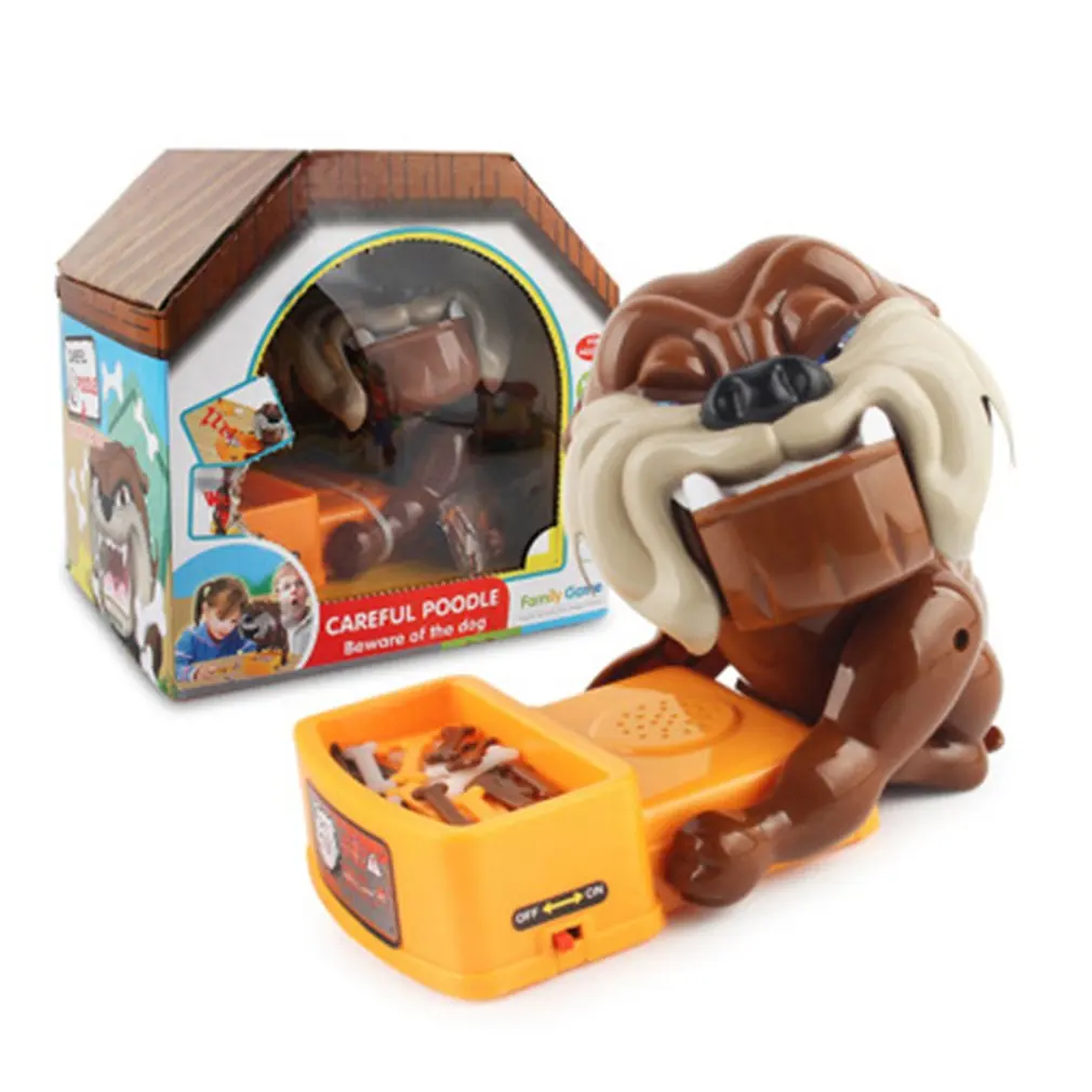 Beware of Barking Dog Novelty Prank Toy Gag Gift Board Game for Kids/Family Party Finger Biting Toy Funny Scaring People Toys