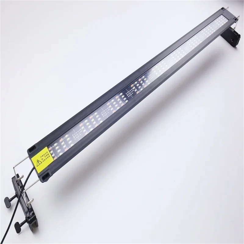 Zaohetian four row stand fish tank lamp WRGB led aquarium light arowana fish tank lamp