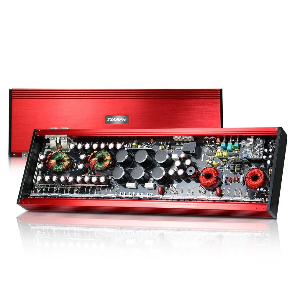 Teampie OEM High Power Class D Monoblock Car Power Amplifier With 2000W rms TP-21OO.1D