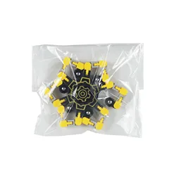 SmallOrders G020233 New product fingertip mechanical gyro decompression chain deformation mecha Variety rotating DIY  Novelties