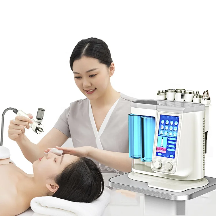 2023 Maquina hidrofacial 7 en 1 hydro hydrodermabrasion facial machine 7 in 1 hydra peel beauty facial hydrofacials machine