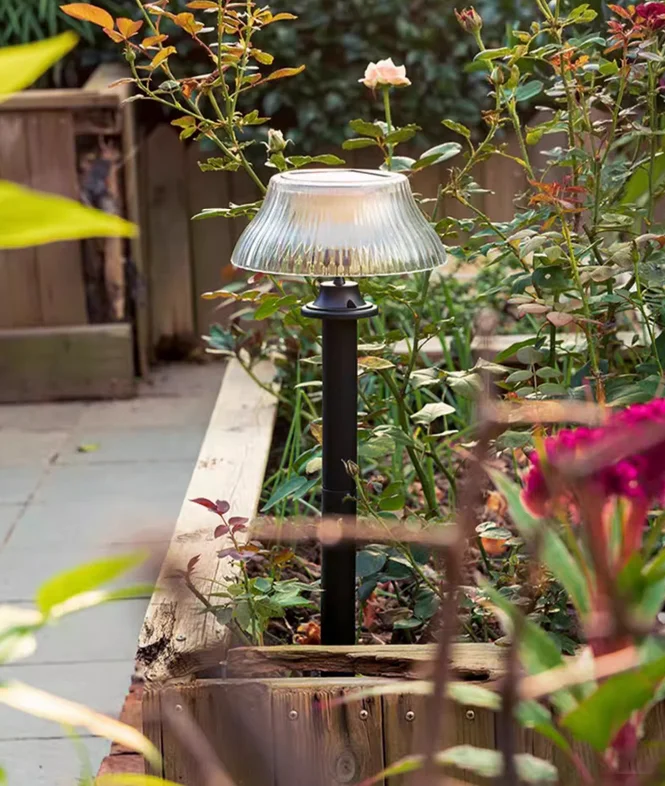 Solar Outdoor Lawn Lights Long Lasting Waterproof Solar Powered Outdoor Lights for Pathway Garden Lawn Patio Walkway Driveway